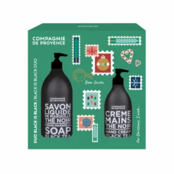 Compagnie De Provence Black Is Black Duo 500 ml + 300 ml