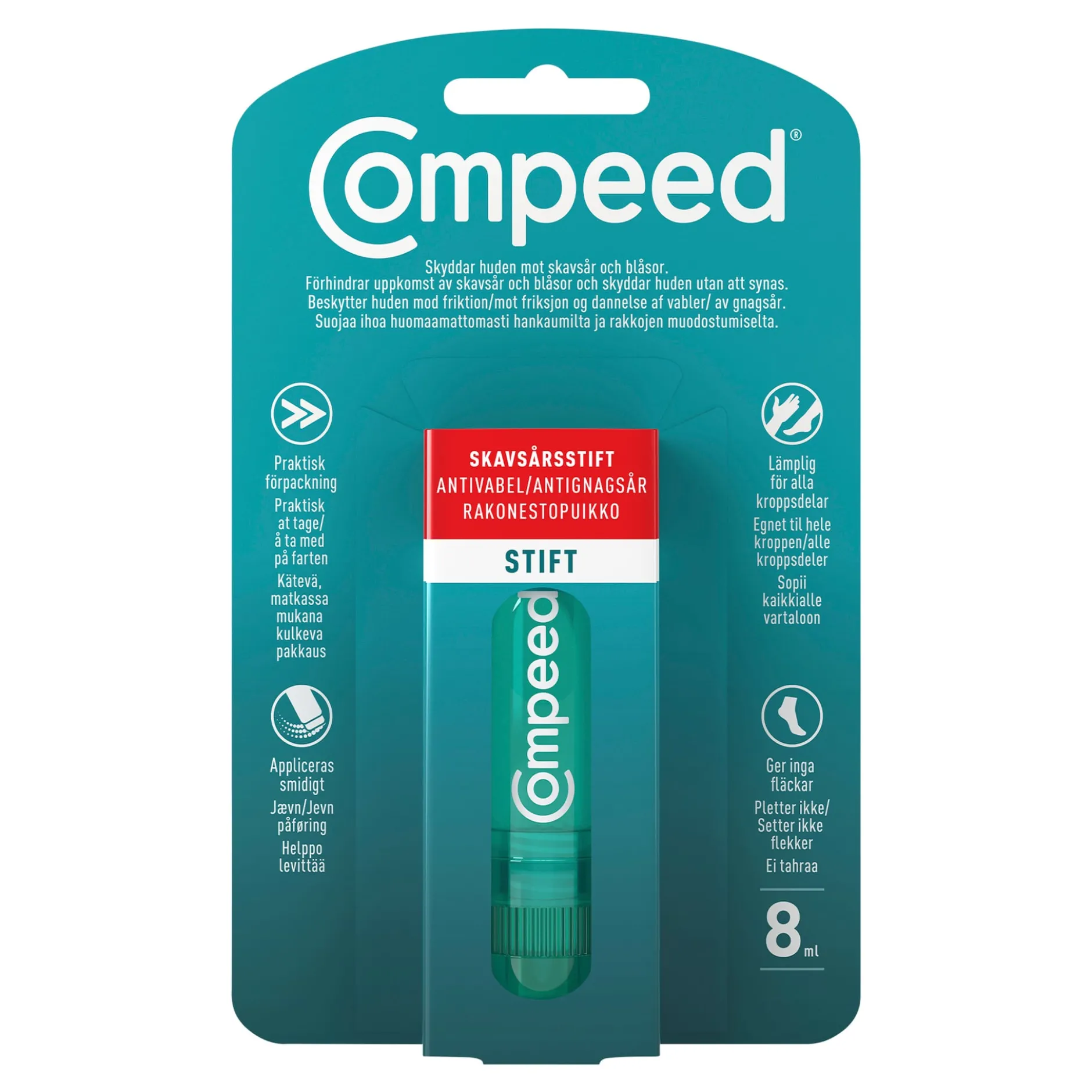 Compeed Anti Skavsår Stift 8 ml