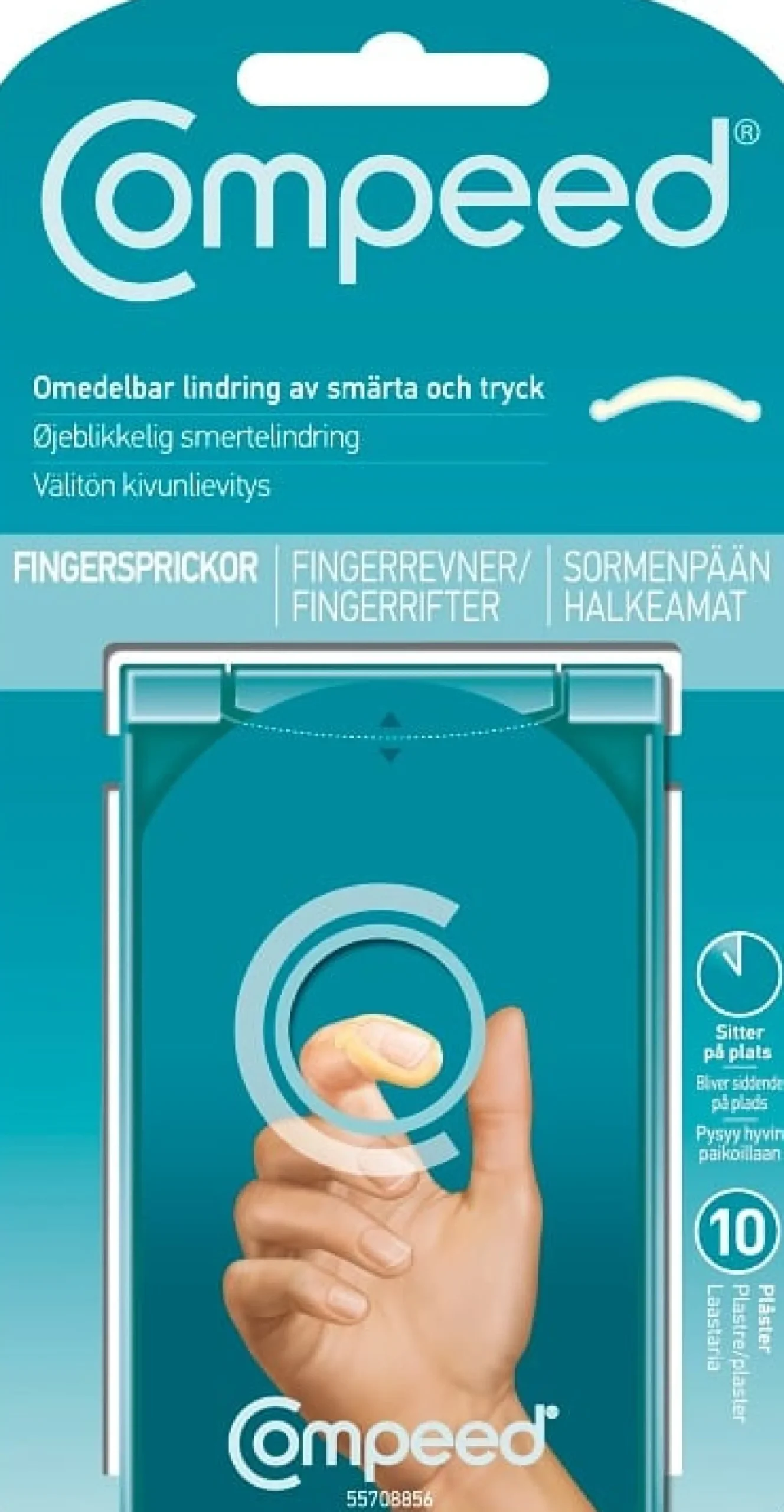 Compeed Plåster för behandling av fingersprickor 10 st