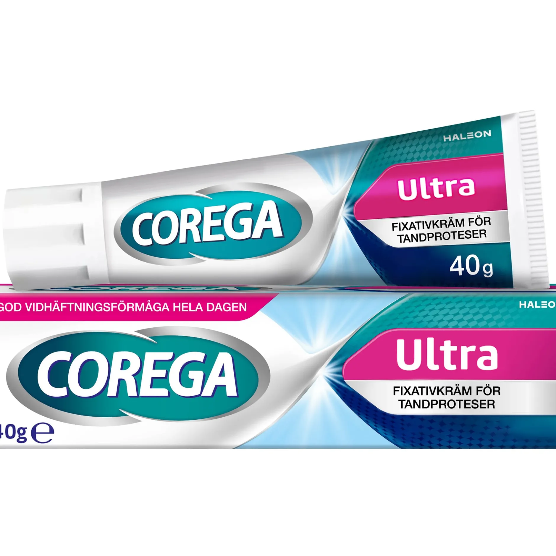 Corega Ultra Cream Fixativkräm Tandproteser 40 g