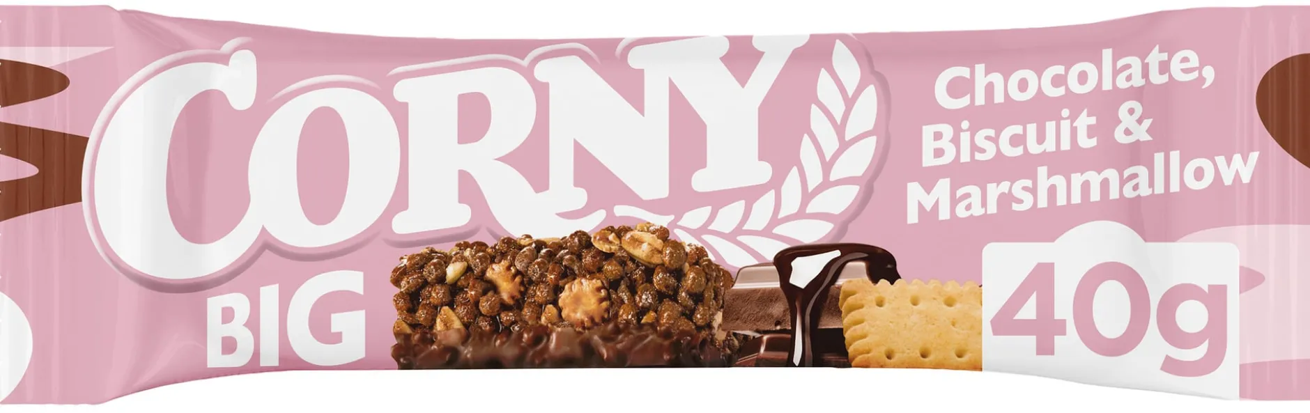 Corny BIG Chocolate Biscuit & Marshmallow 40g