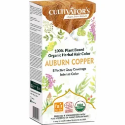 Cultivator's Organic Herbal Hair Color Auburn Copper 1 st