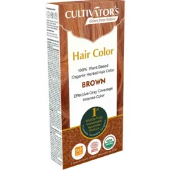 Cultivator's Organic Herbal Hair Color Brown 1 st