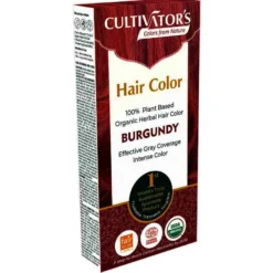 Cultivator's Organic Herbal Hair Color Burgundy 1 st
