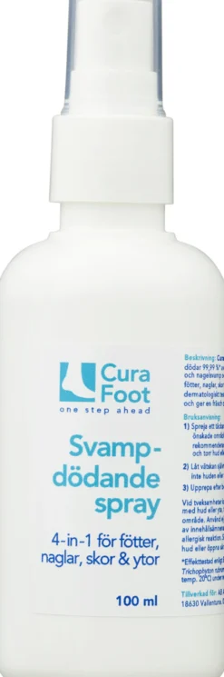 CuraFoot Svampdödande Spray 100 ml