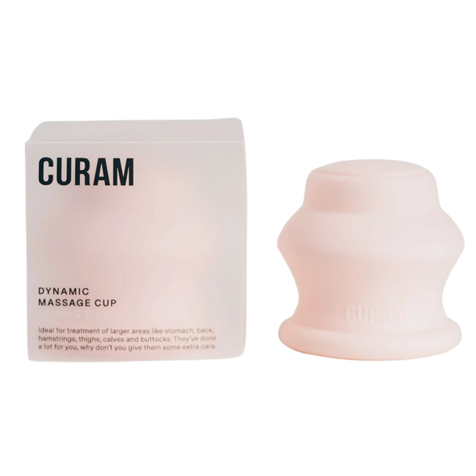 Curam Dynamic Massage Cup Curing Pink 1 st