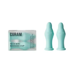 CURAM Face Mini Massage Cup Relaxing Green