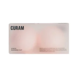 Curam Static Massage Cup Curing Pink 2 st