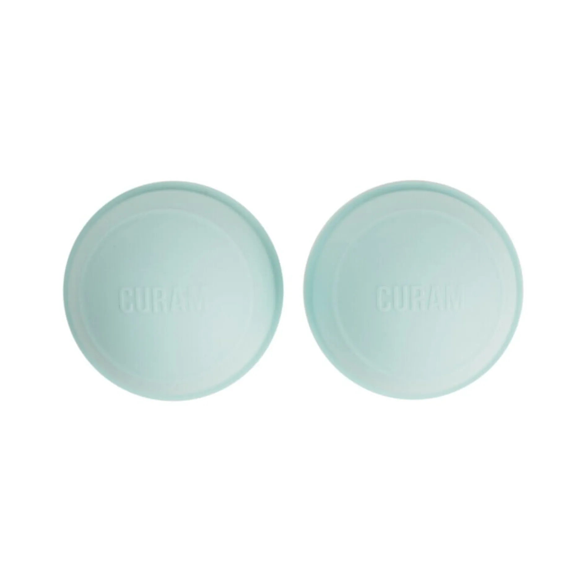 Curam Static Massage Cup Relaxing Green 2 st