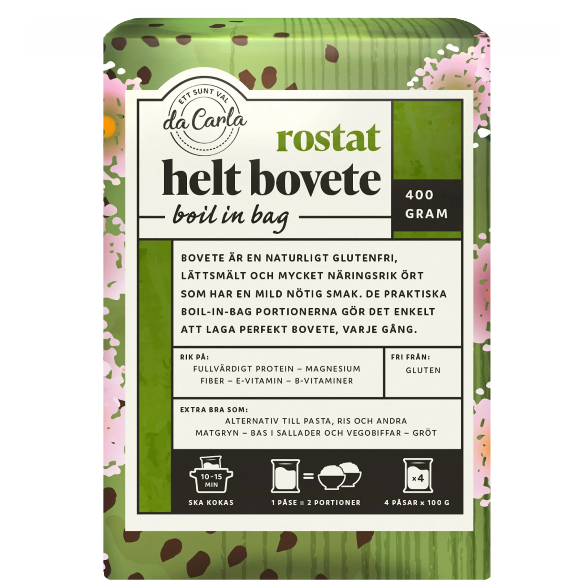 da Carla Bovete Boil In Bag 400 g