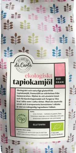 Da Carla Ekologiskt Mjöl av Tapioka 350 g