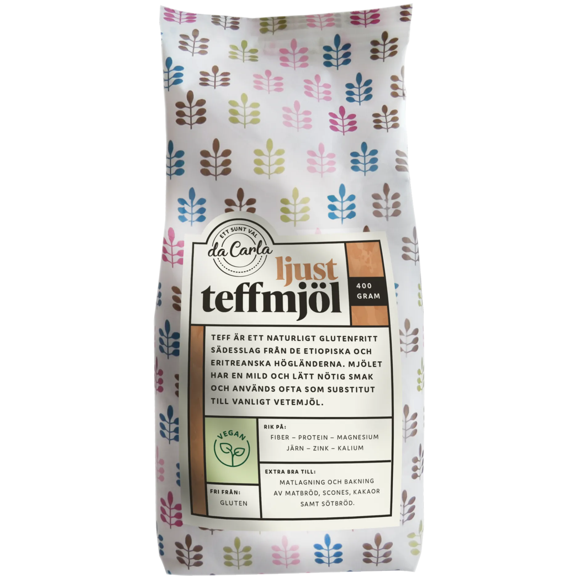 da Carla TEFF Mjöl 400 g