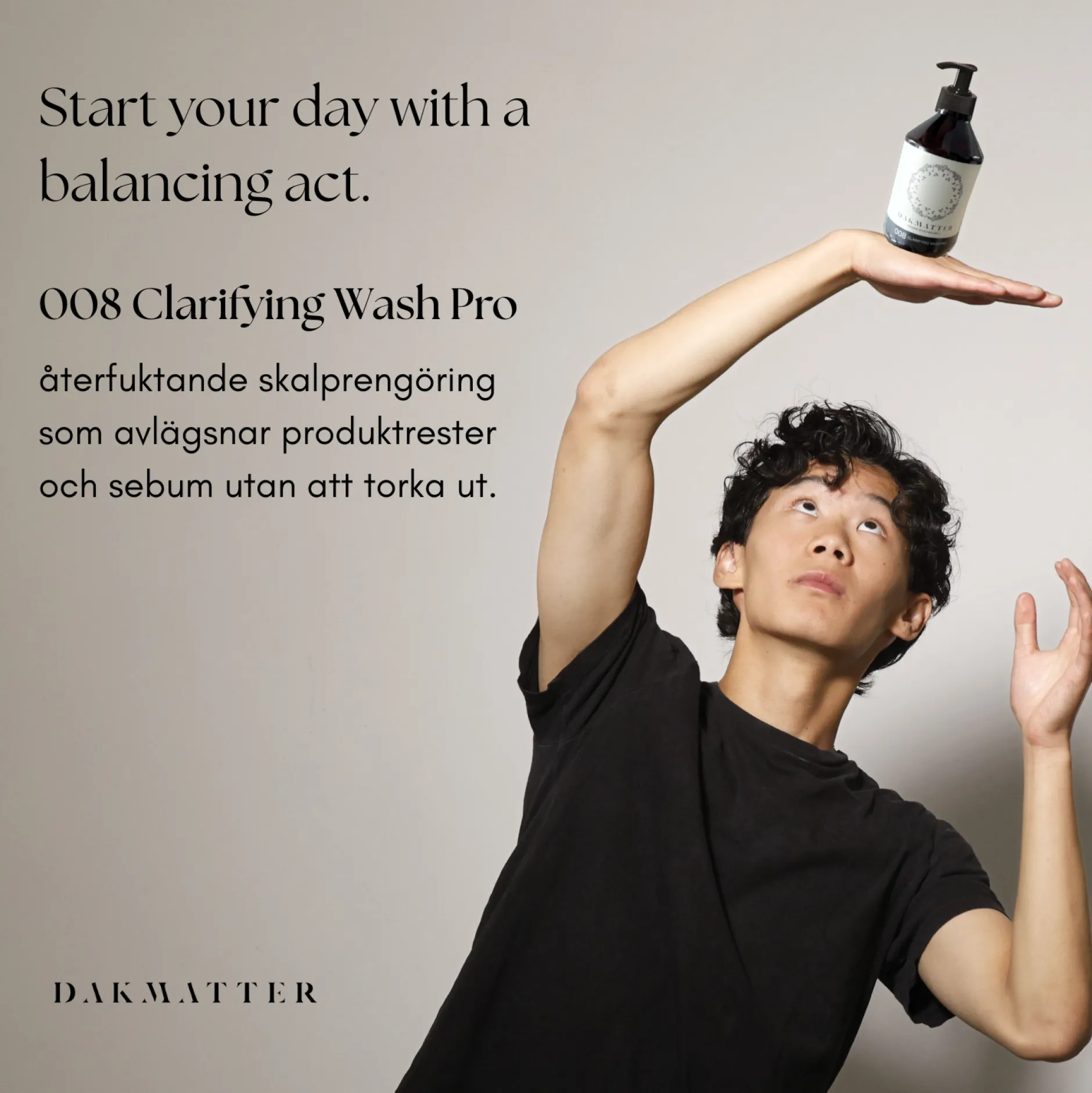 Dakmatter 008 Clarifying Wash Pro Schampoo 230 ml