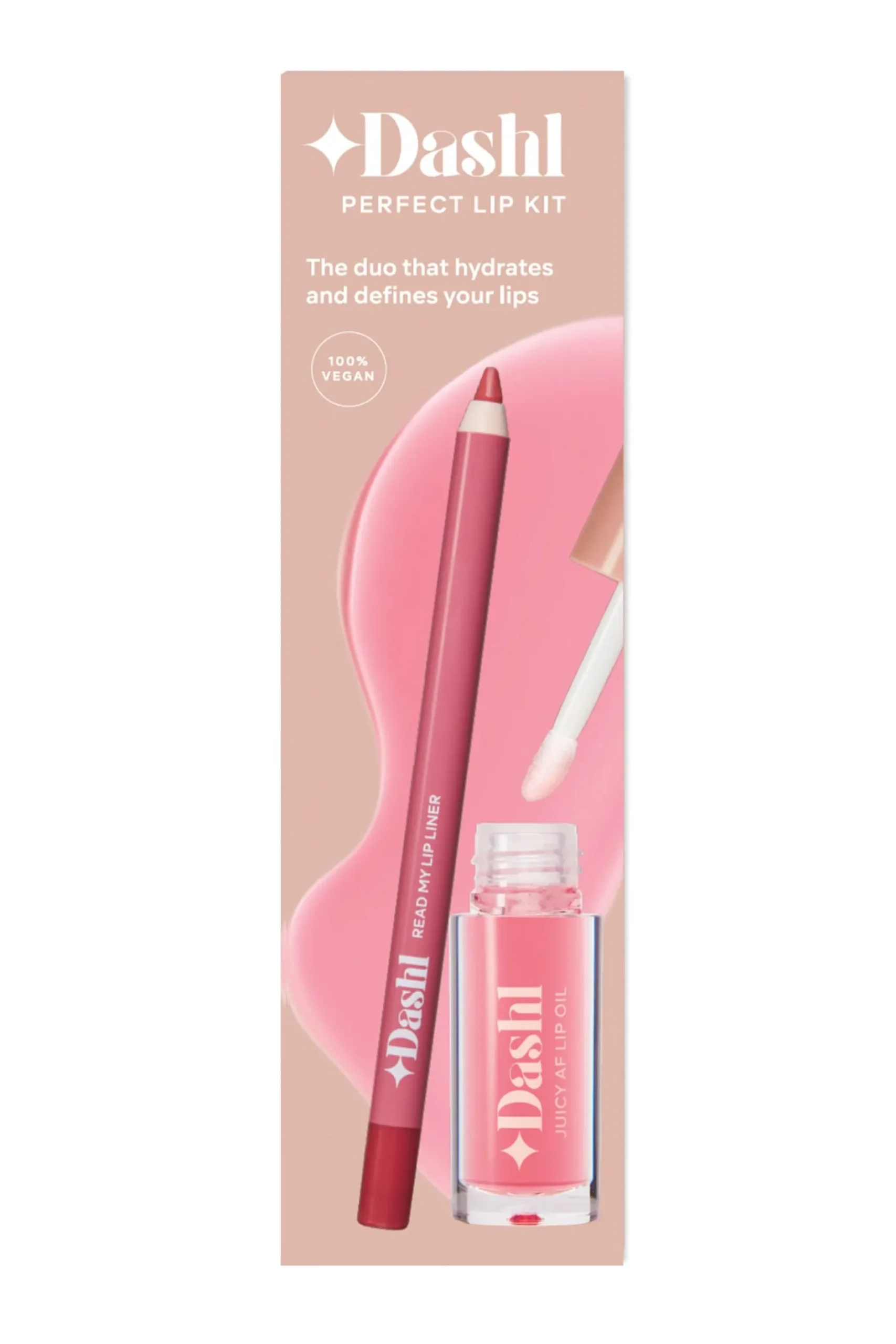 Dashl Perfect Lip Kit Toffeelicious / Blushing