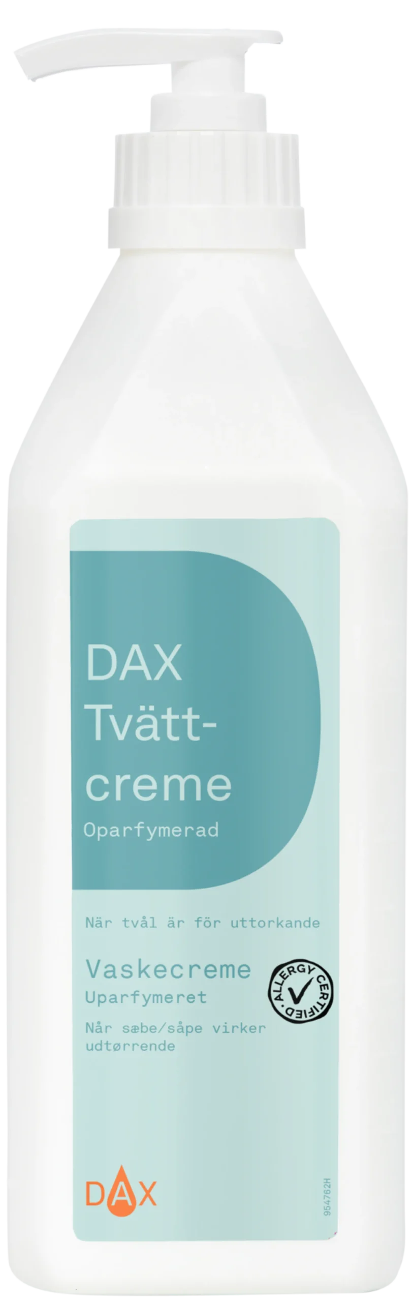 DAX Tvättcreme oparfymerad 600 ml