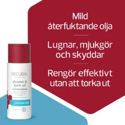 Decubal Hydrating Shower & Bath Oil 200 ml