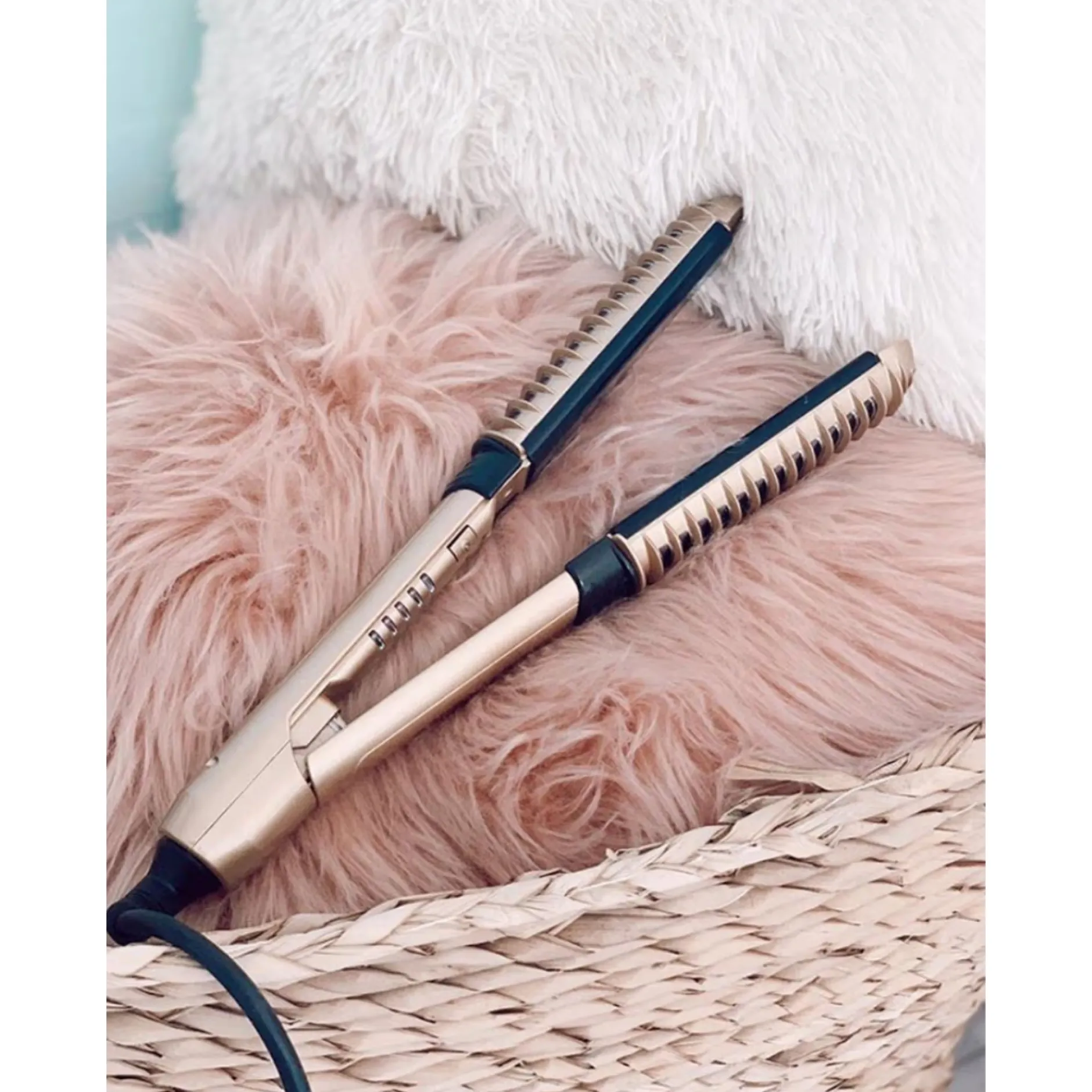 Demeliss Xcurler Nordics 2 in 1 Straightener and Curler