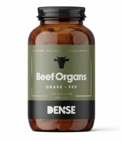 DENSE Beef Organs 650 mg 180 kapslar