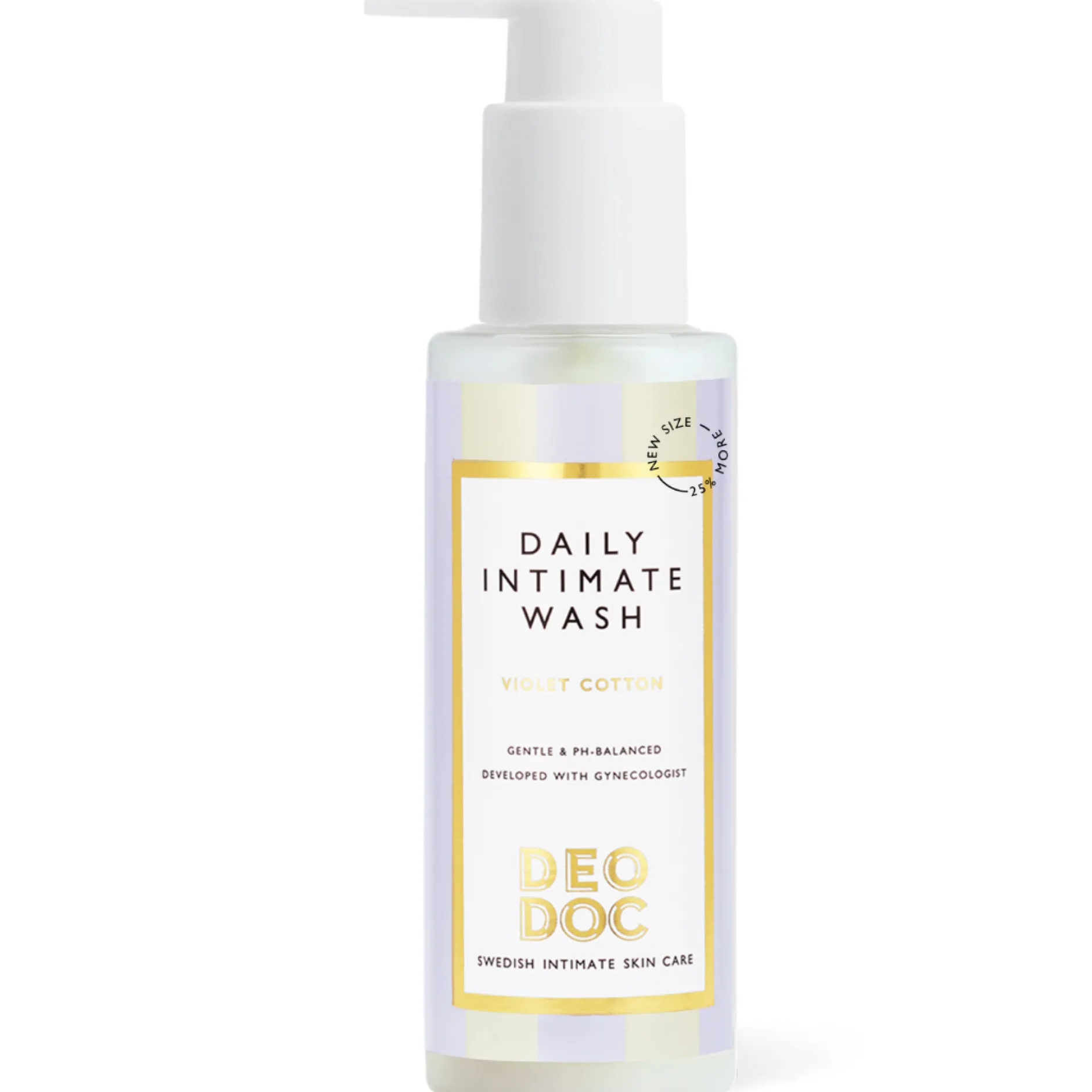 DeoDoc Daily Intimate Wash Violet Cotton 125 ml