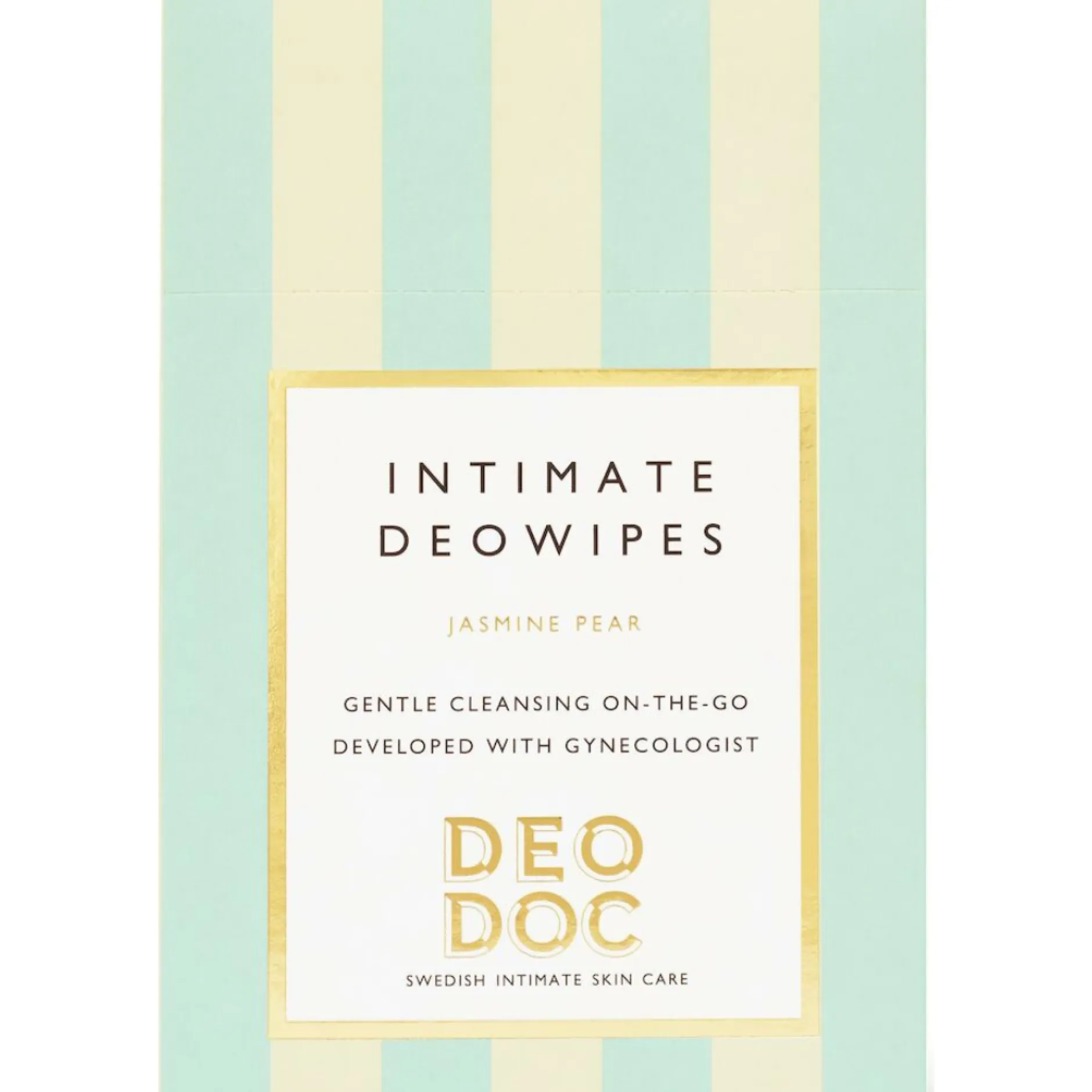 DeoDoc Intimate Wipes Jasmine Pear 10 st