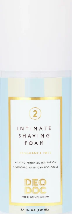 DeoDoc Shaving Foam Fragrance Free 100 ml