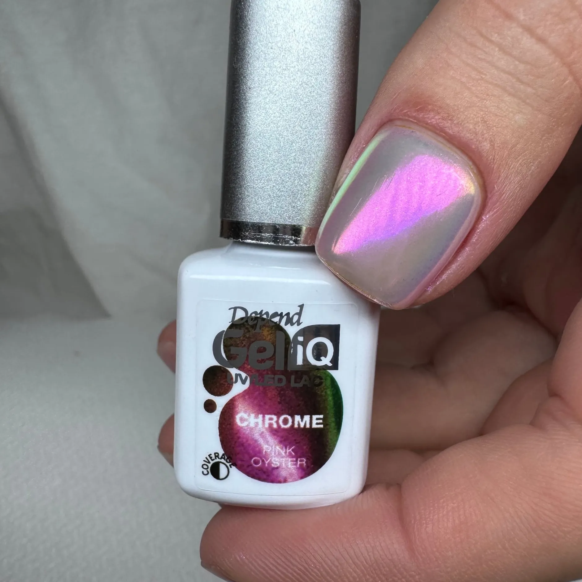 Depend Cosmetic Gel iQ Chrome Pink Oyster