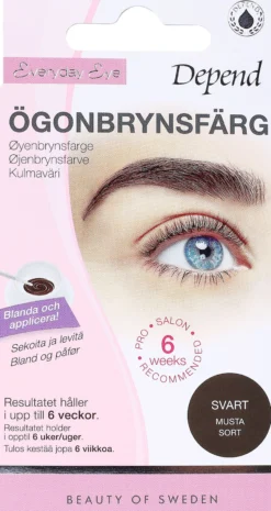 Depend Everyday Eye Ögonbrynsfärg Svart 1 st