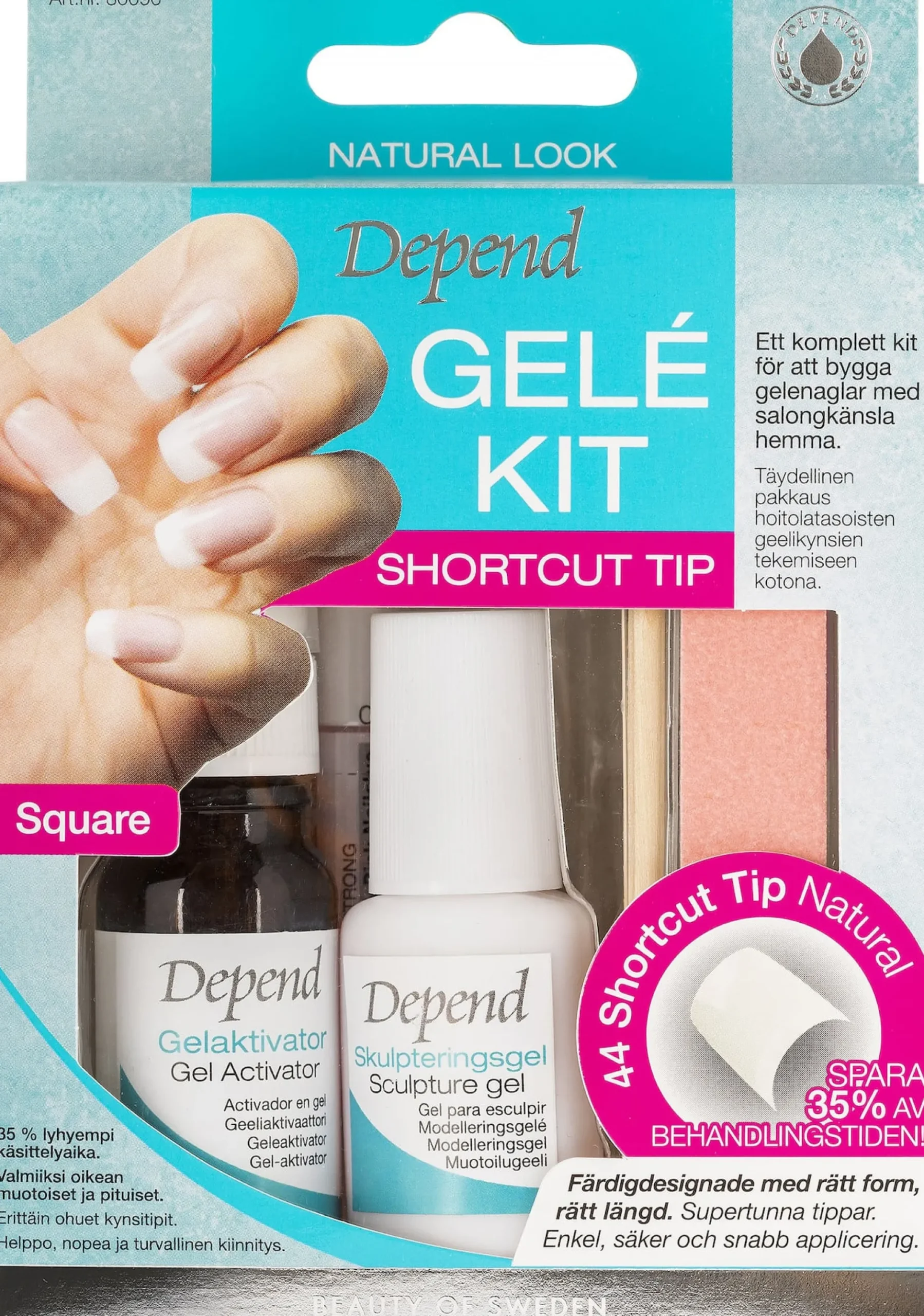 Depend Gelekit Natural Look Shortcut Tip