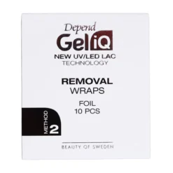 Depend Gel iQ Rem Wraps Foil 10pcs
