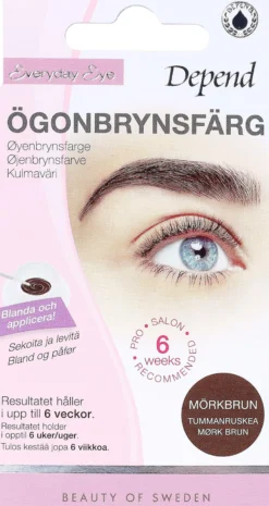 Depend Ögonbrynsfärg Mörkbrun