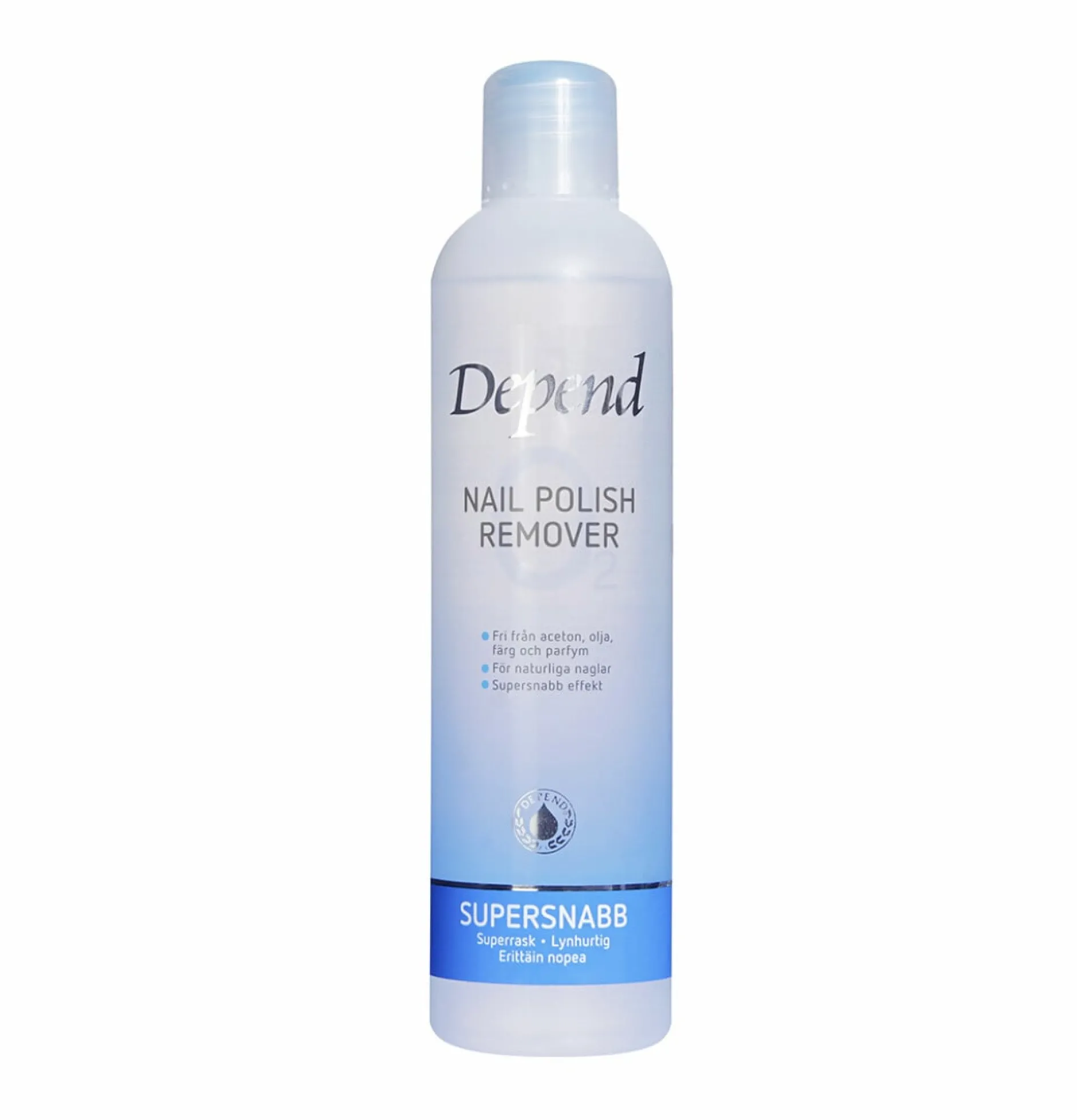 Depend Nagellackremover Supersnabb 250 ml