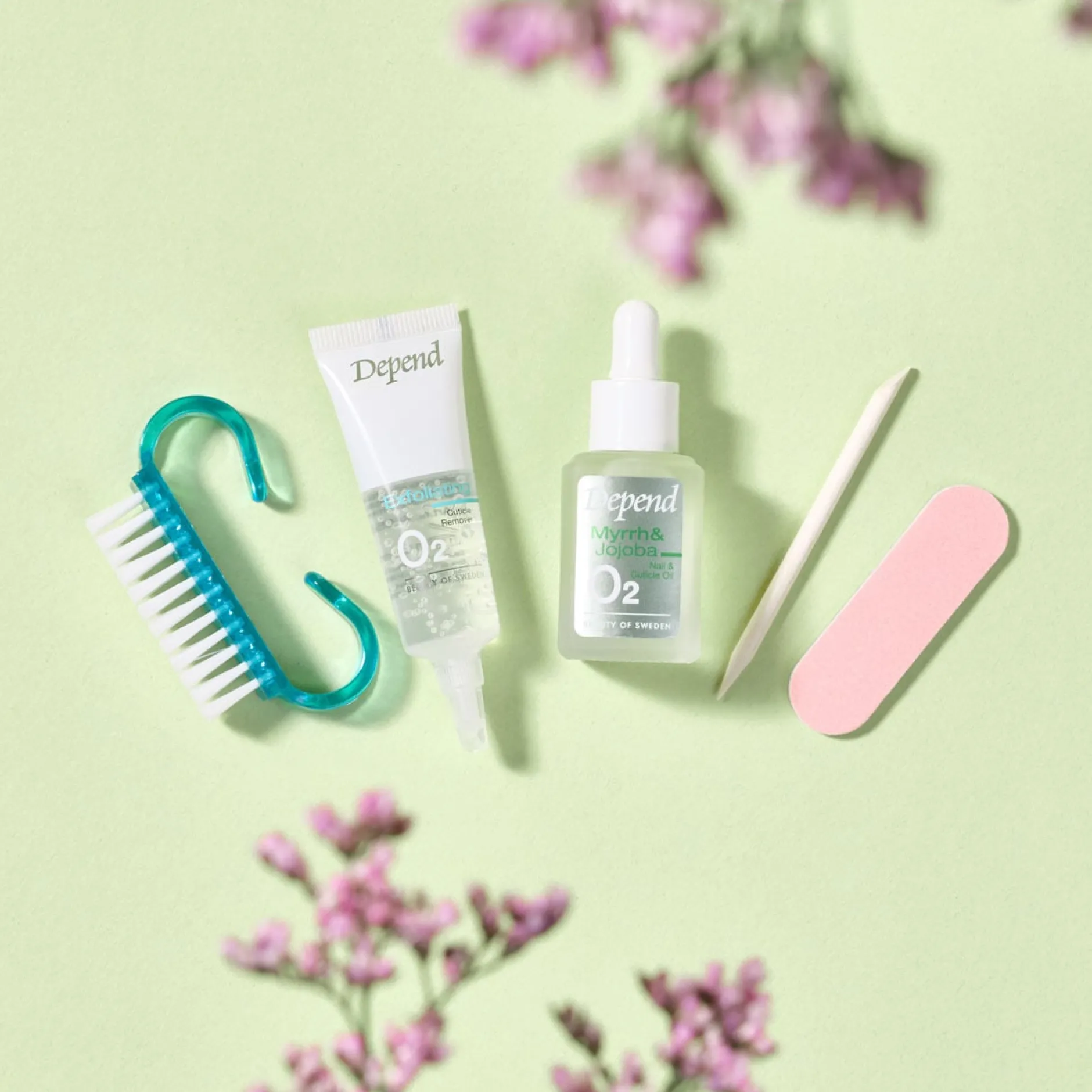 Depend 2 step Action Nail Care Kit 11 ml