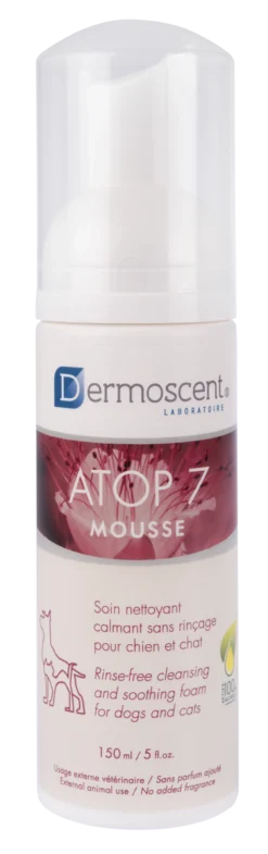 Dermoscent ATOP 7® Mousse för hundar & katter 150 ml