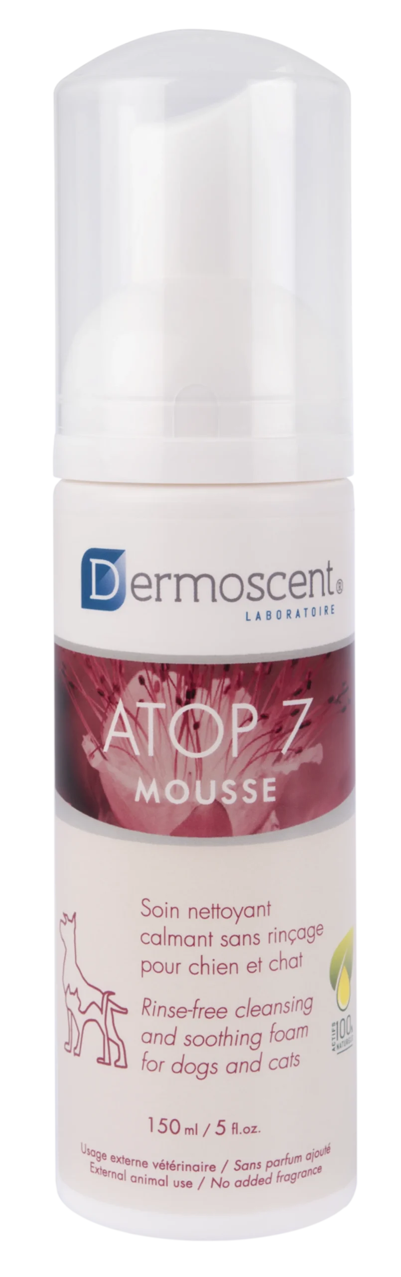 Dermoscent ATOP 7® Mousse för hundar & katter 150 ml