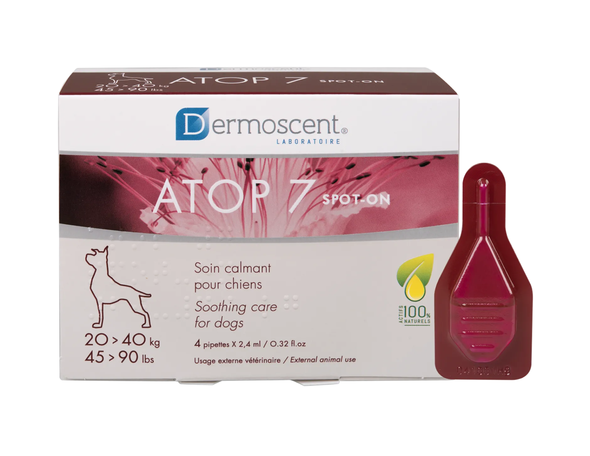 Dermoscent ATOP 7® Spot-on hundar 20-40 kg