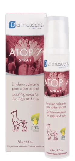 Dermoscent ATOP 7® Spray för hundar & katter