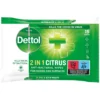 Dettol 2 in 1 Desinfektionswipes 15 st