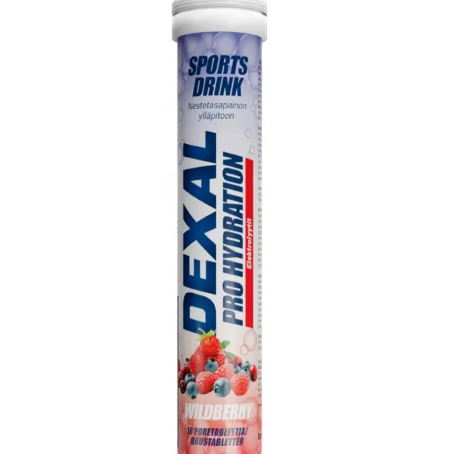 Dexal Pro Hydration Brustabletter Wildberry 18 st
