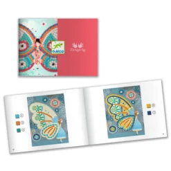 Djeco Mosaic Butterflies Pyssel