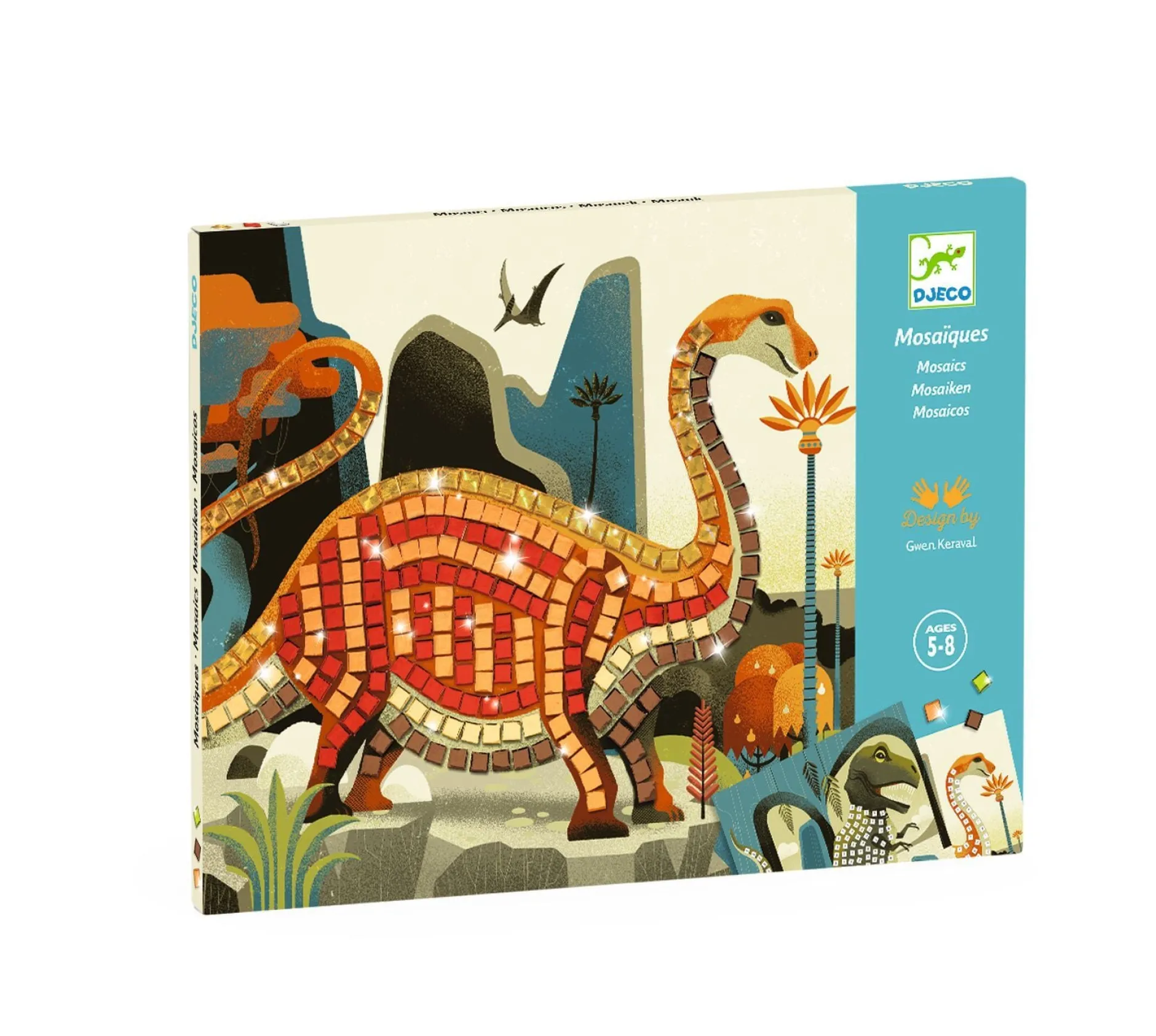 Djeco Mosaic Dinosaurs Pyssel