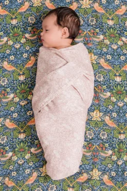 DockATot Swaddler Set, Brer Rabbit/Strawberry Thief (William Morris)