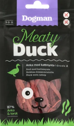Dogman Anka med kattmynta 30g