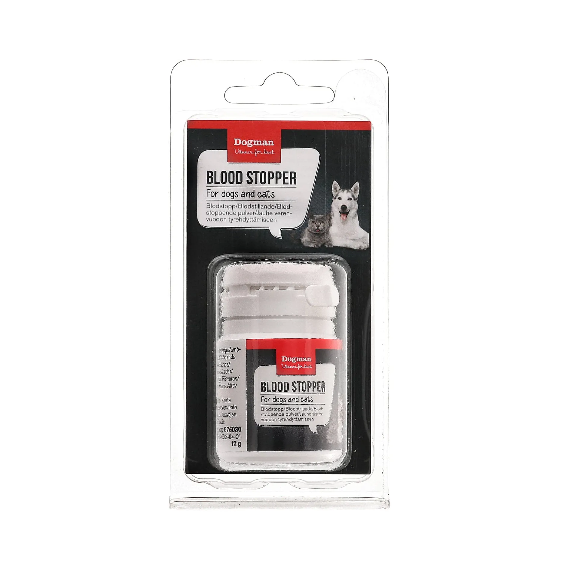 Dogman Blodstopp Hund & Katt 12 g