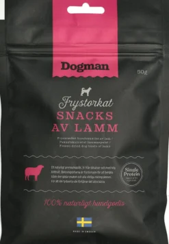 Dogman Frystorkat Snacks Lamm 50 g