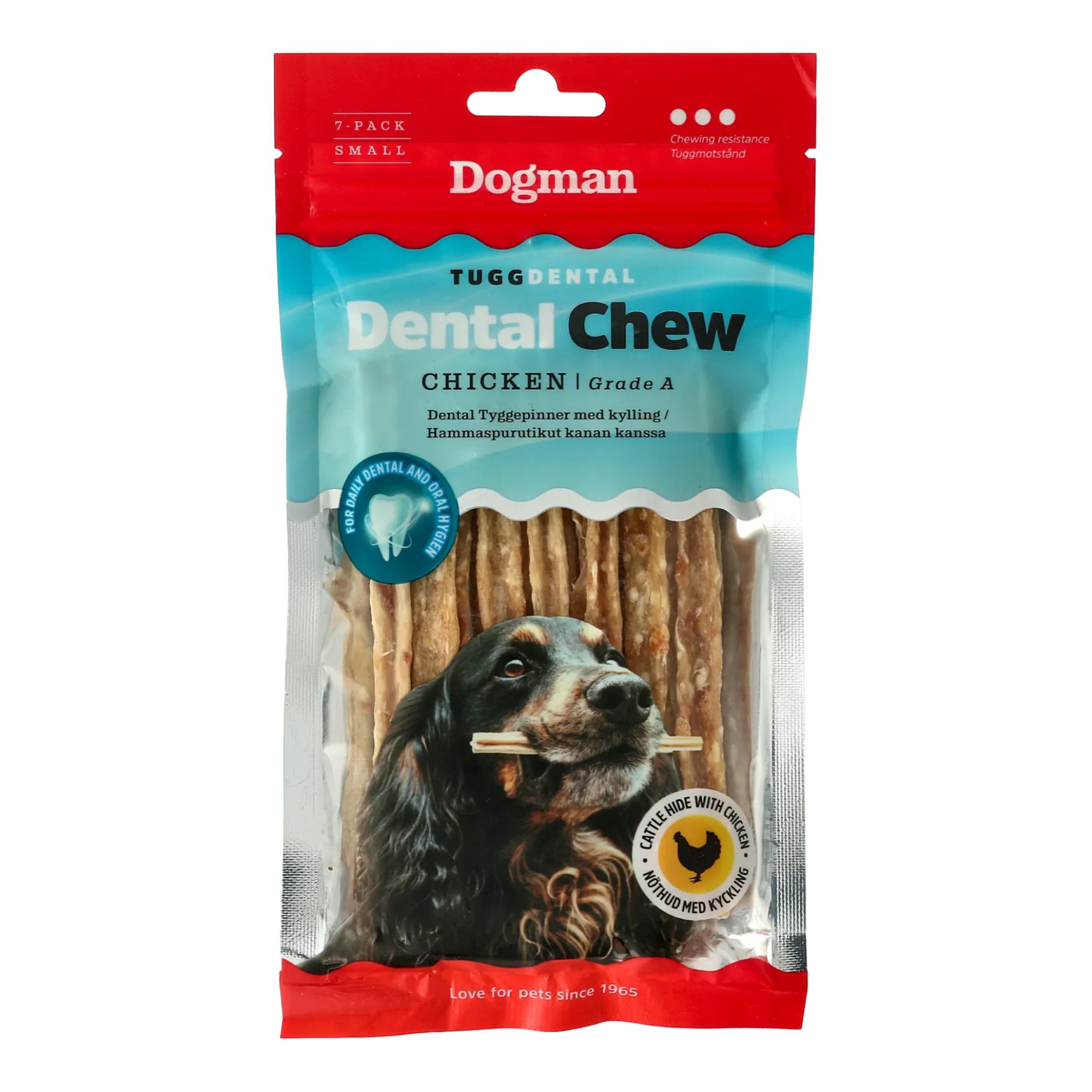 Dogman Tugg Dental Kyckling stl S 7st