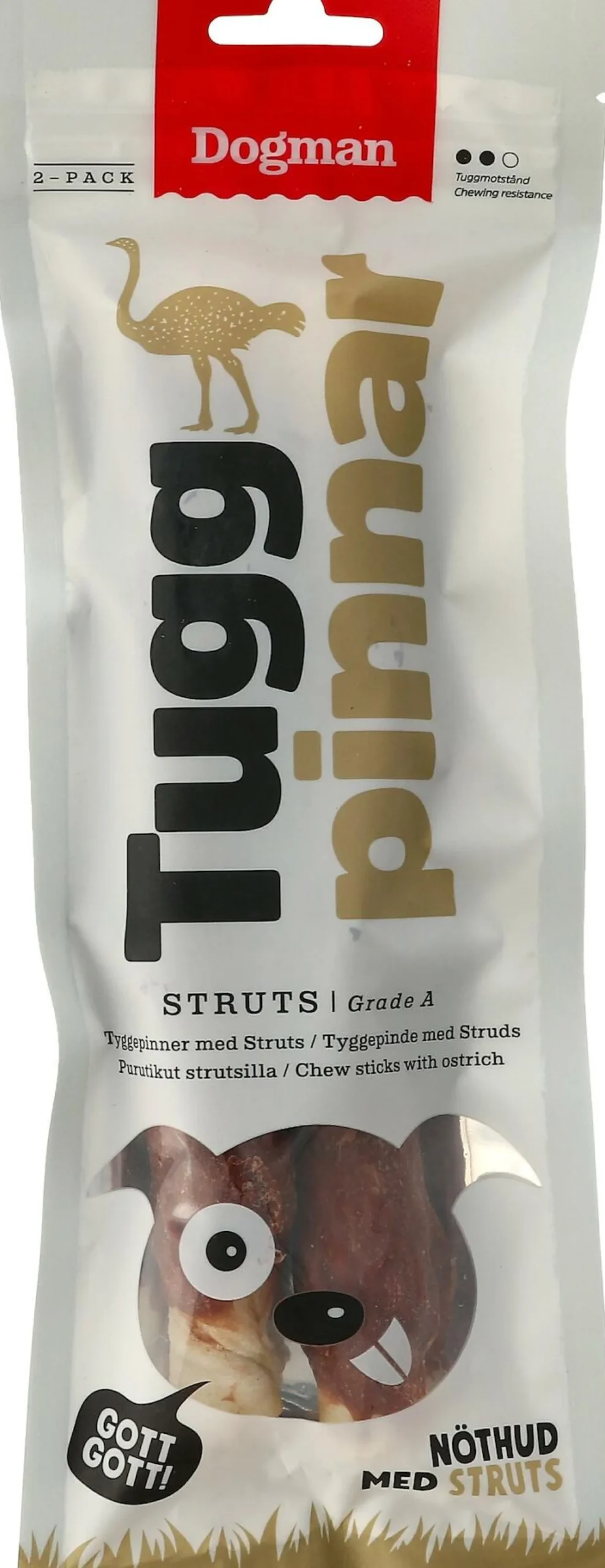 Dogman Tuggpinnar Struts 20cm 2 st
