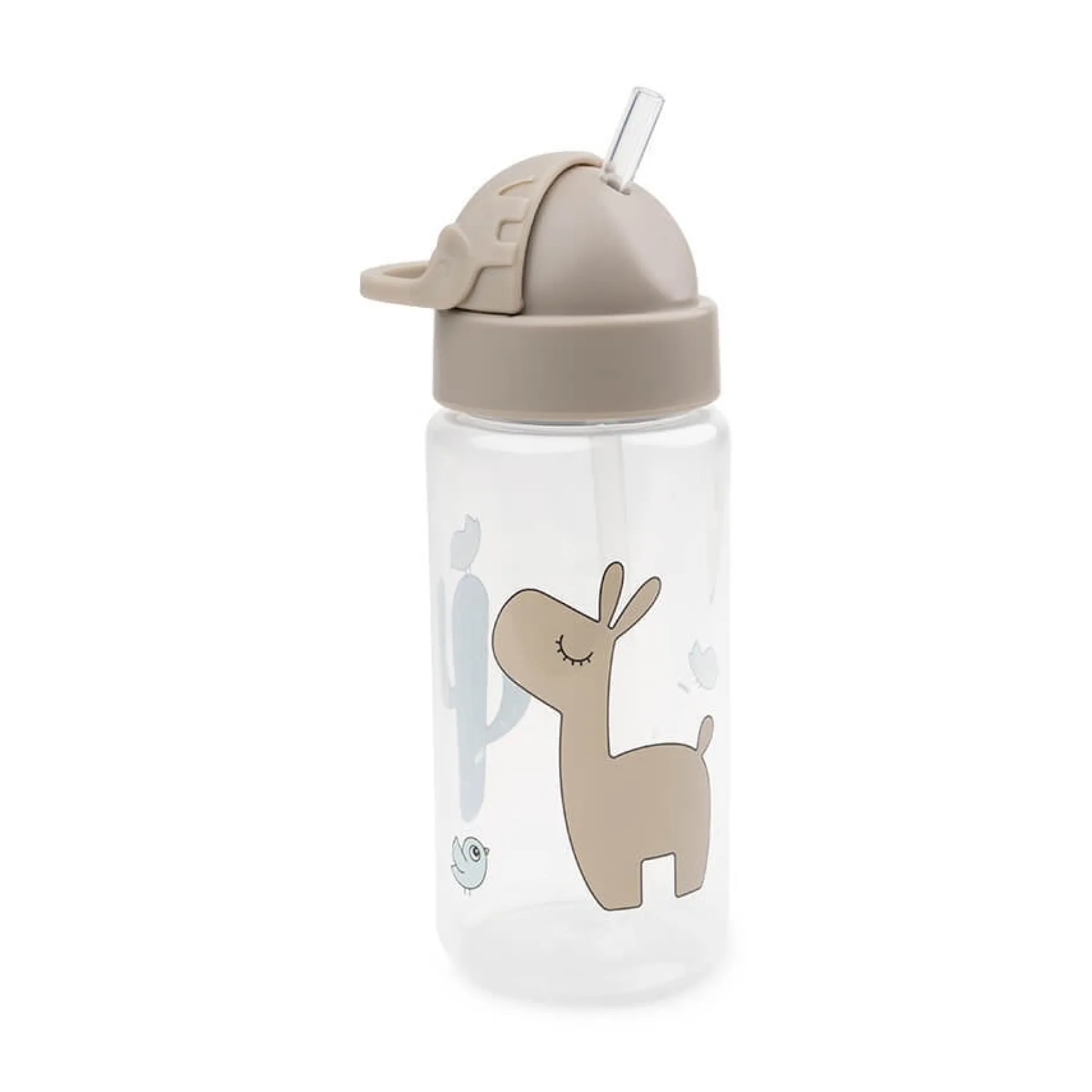 Done by Deer Flaska & Sugrör Lalee Sand 350 ml