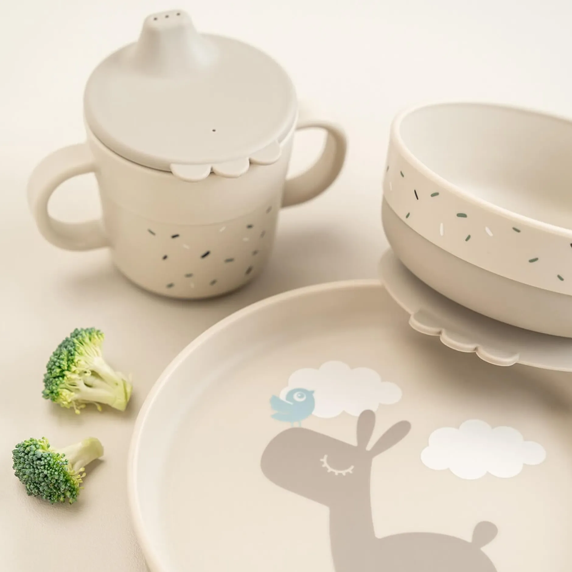 Done by Deer Foodie Middags-set Lalee Sand 1 set