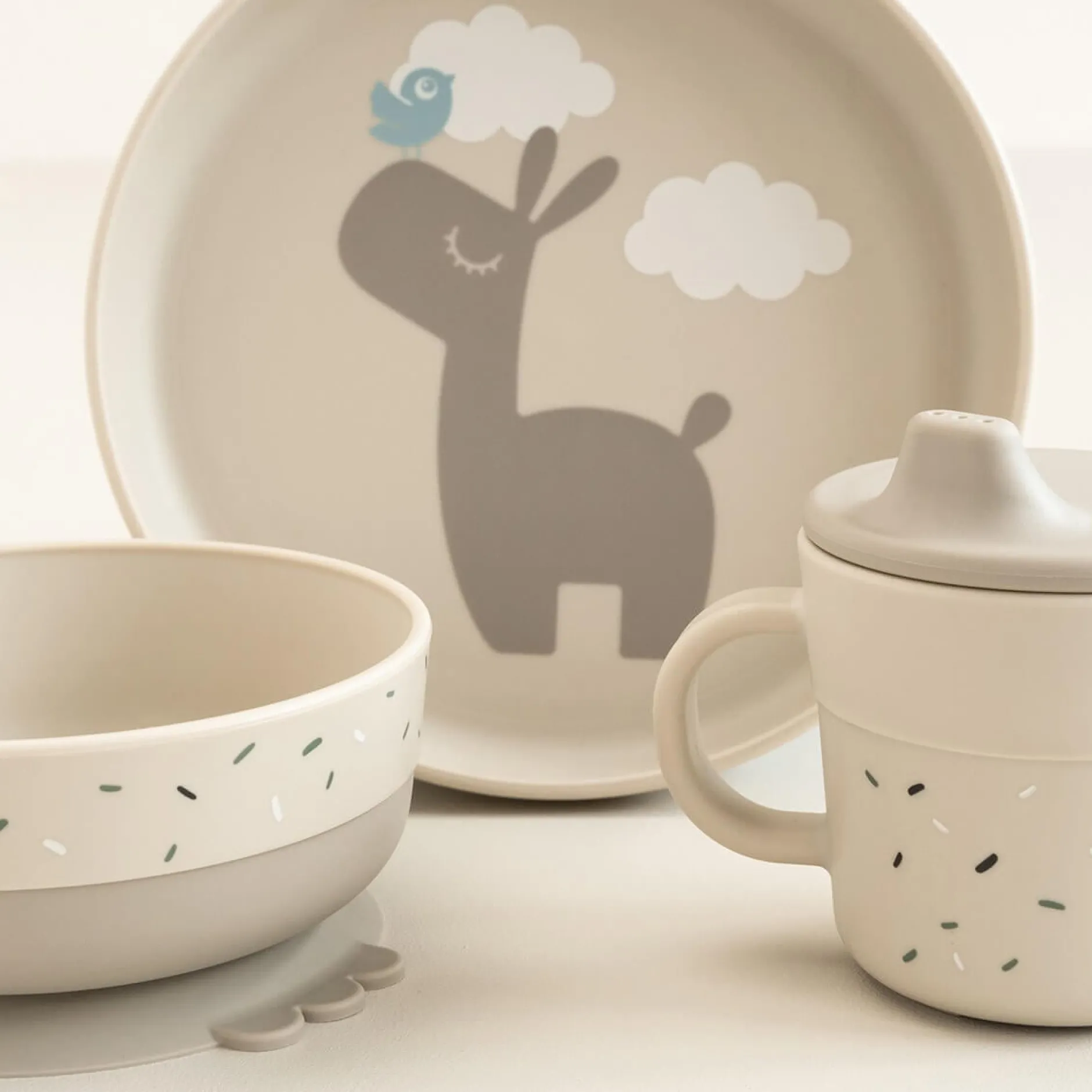 Done by Deer Foodie Middags-set Lalee Sand 1 set