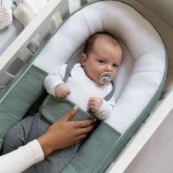 Doomoo Babybädd Quilt Khaki